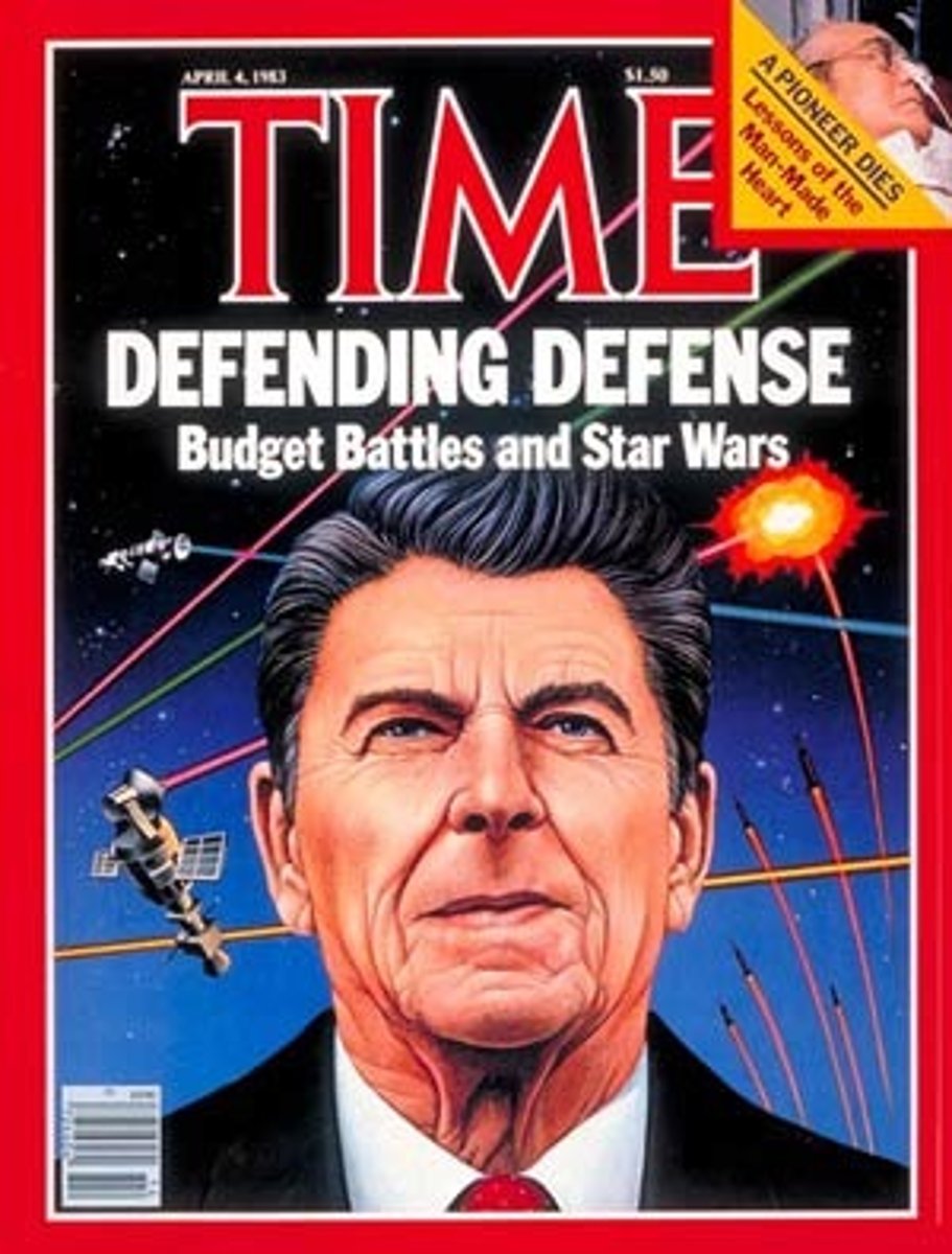 <p>Popularly known as "Star Wars," President Reagan's SDI proposed the construction of an elaborate computer-controlled, anti-missile defense system capable of destroying enemy missiles in outer spaced. Critics claimed that SDI could never be perfected.</p>