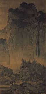 <p>Fan Kuan</p><p>chinese ink painting</p><p>960-1126</p><p>shows the insignificance of people in Buddhist philosophy compared to nature we are small</p><p>beauty of nature</p>