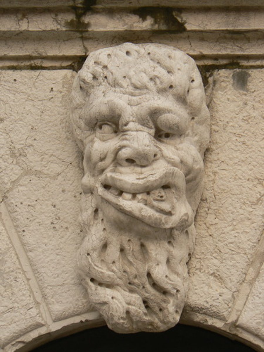 <p>grotesque</p>