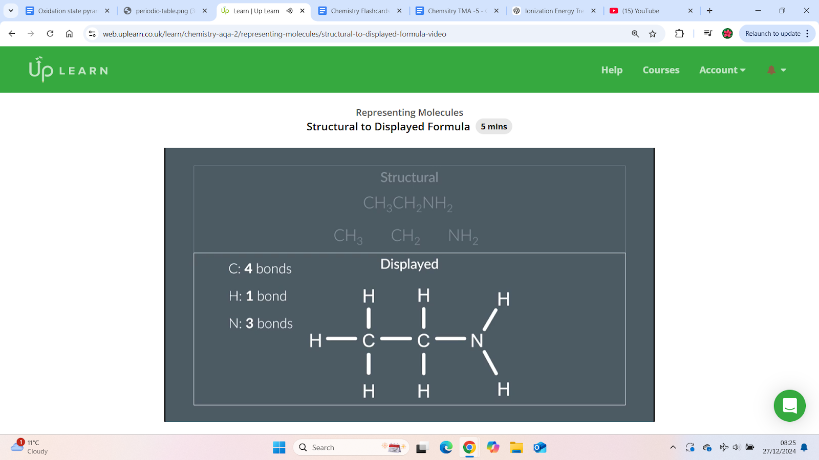 <p>How to draw the displayed formula from the structural formula </p><p>Drawing the structure:</p>