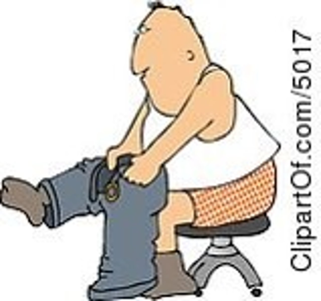<p>to get dressed</p>