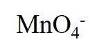 <p>MnO₄⁻</p>