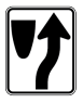 <p>Keep right</p>