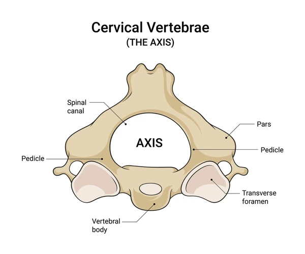 <ul><li><p>Axis (C2) acts as pivot for rotation of Atlas and skull</p></li><li><p>No!</p></li></ul><p></p>