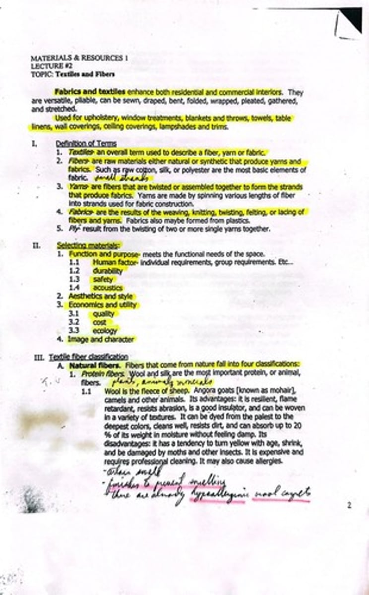 <p>Refers to the individual and group requirements in a space.</p>