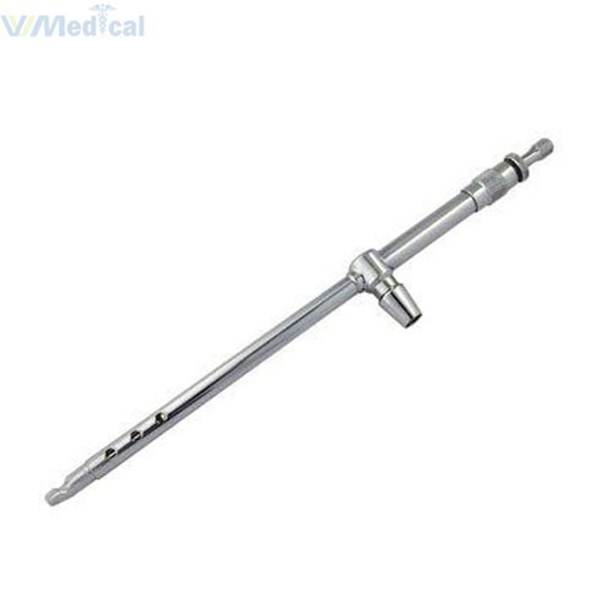 <p>a drainage device inserted into a vein toward the heart, can be used instead of angular forceps; has a plunger</p>