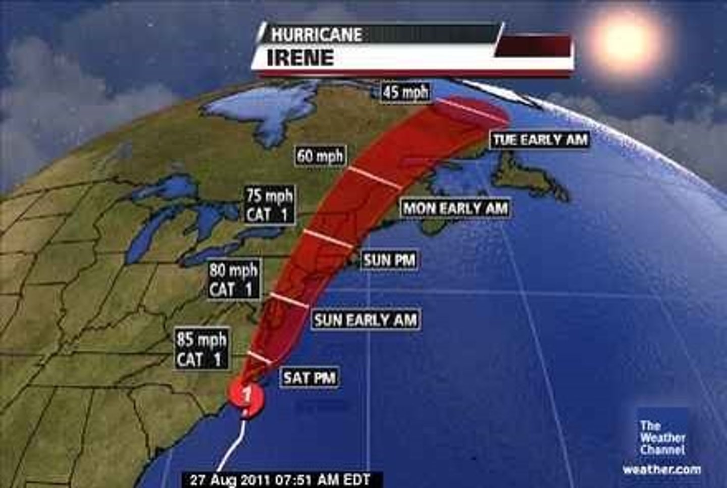 <p>- Powerful storms lose wind strength when they move over land but continue to dump massive amounts of rain into streams/rivers/lakes, posing a serious threat of inland flooding<br><br>- Tropical storms can cause rivers to flood as they rise due to intense heavy rainfall<br>e.g., Hurricane Irene 2011, broke more than 26 river flooding records in New York, New Jersey, and Vermont alone<br><br>- Inland flooding is a danger that can occur far from where the eye of the hurricane and heavy winds make landfall.<br>e.g., Hurricane Dennis 2005<br>... storm track was from far northwest Florida to northern Mississippi, but heaviest rainfall and major flooding occurred north and east in western Georgia and urban areas of Atlanta</p>