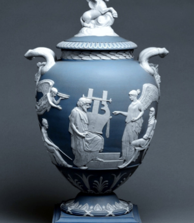 <p><span style="font-family: sans-serif">Josiah Wedgwood, The Apotheosis of Homer, 1790–1795</span></p>