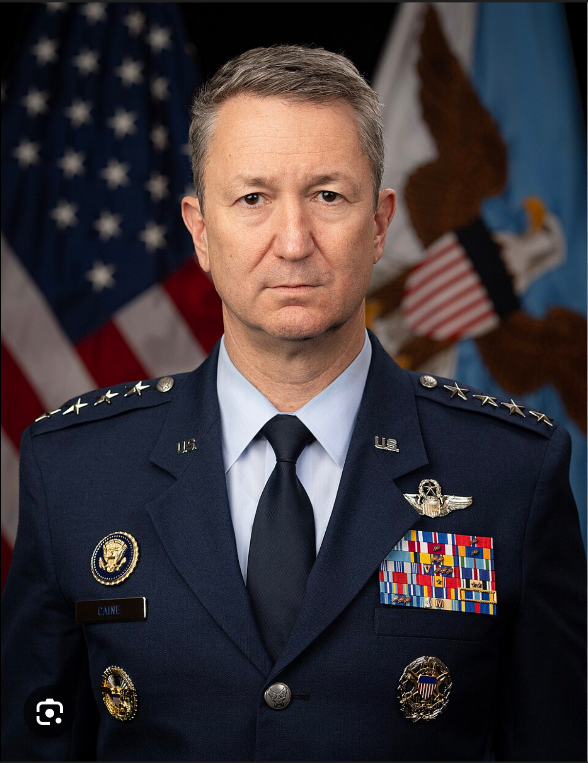<p>General Dan Caine</p>