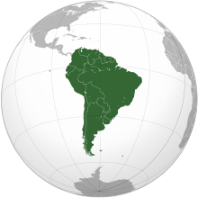 <p>South America</p>