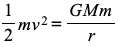 <p>KE —&gt; gravitational potential energy </p>