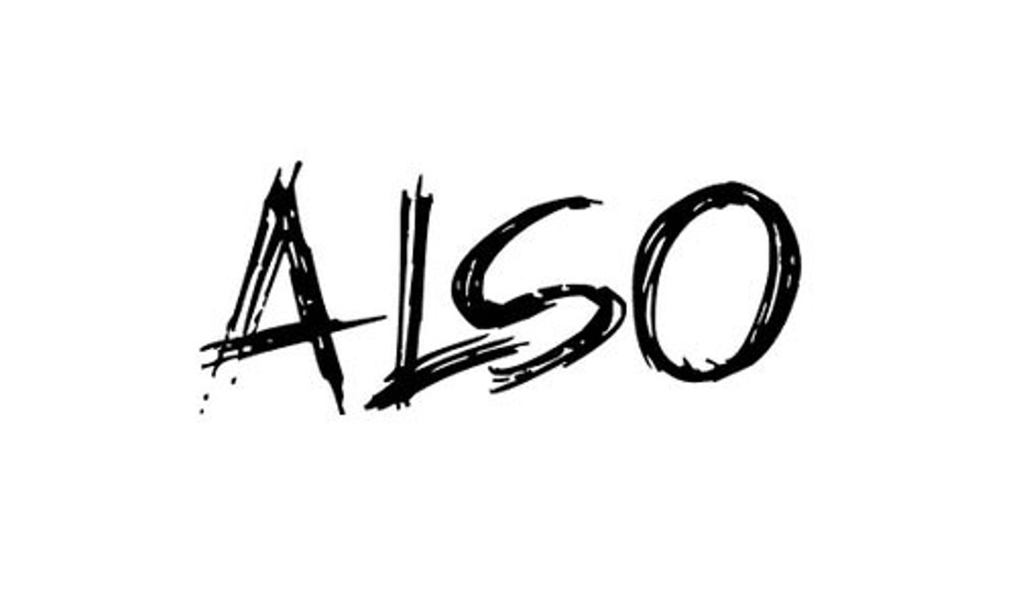 <p>also</p>