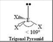 <p>trigonal pyramidal</p>