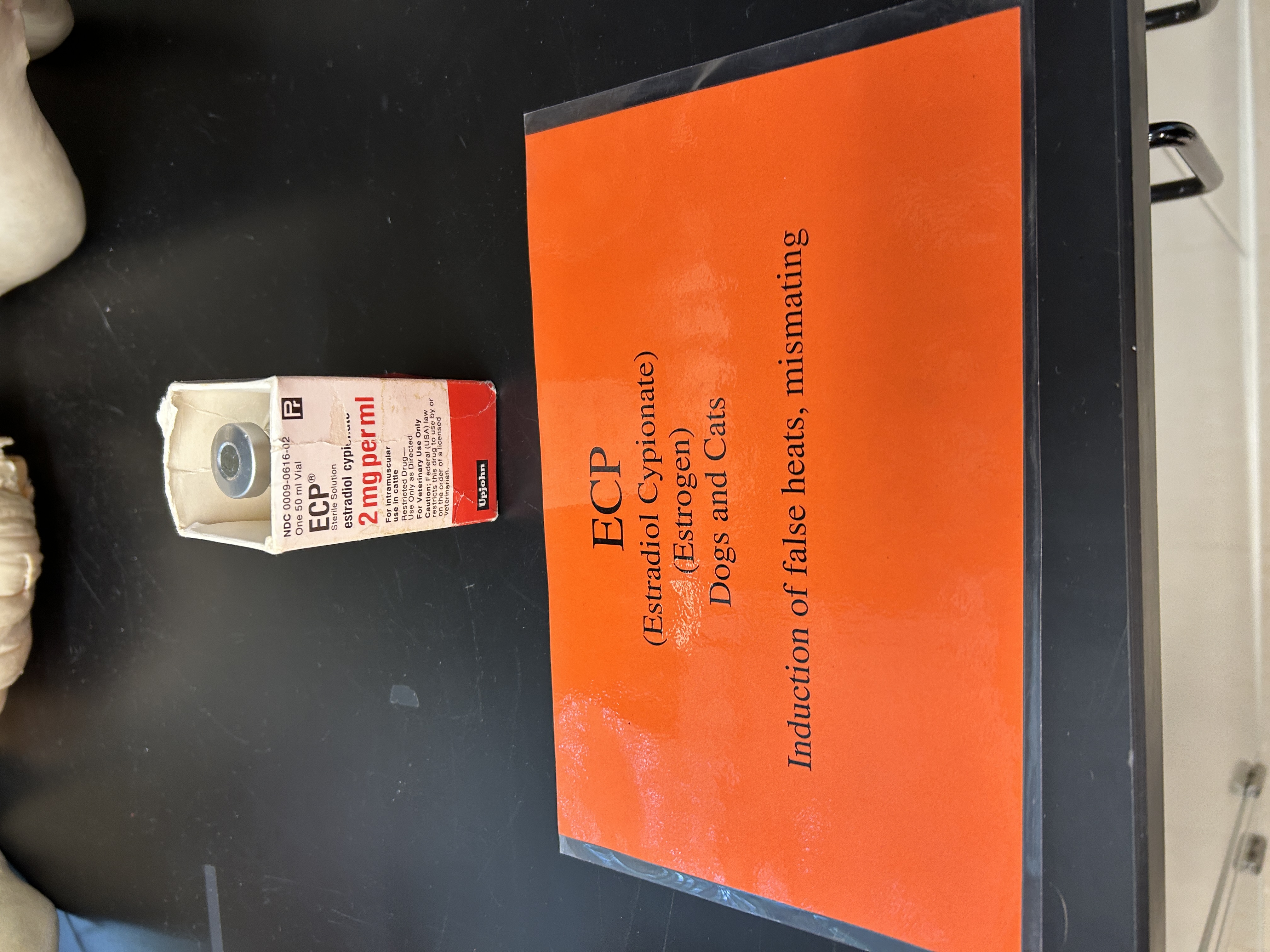 <p>Induction of false heats, mismating; Dogs and Cats</p>