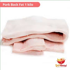 <p>fat tissues without rind and are attached to the loin</p><p>oil, frozen meat products, Dry meats, canned meat</p>