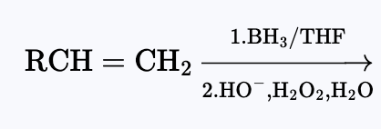 <p>Hydroboration-Oxidation</p>