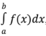 <p>What terms represent the limits of integration?</p>