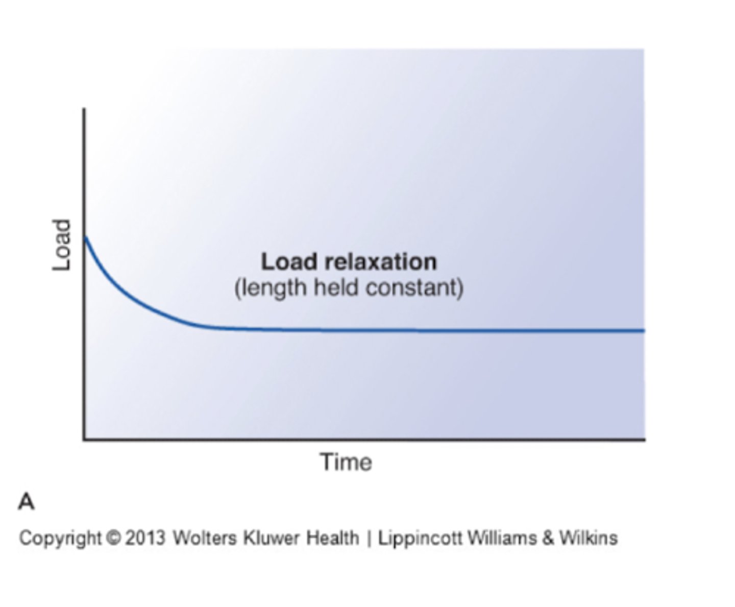 <p>1. Specimen is stretched to constant length</p><p>2. Initial rapid decrease in stress and then more slowly</p>