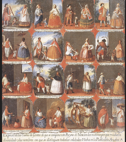 <p>originating in 18th-century colonial Mexico, were a unique artistic genre that illustrated the complex racial hierarchies and social structures of the time</p>