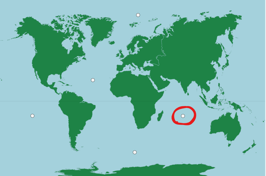 <p>What major ocean is this?</p>