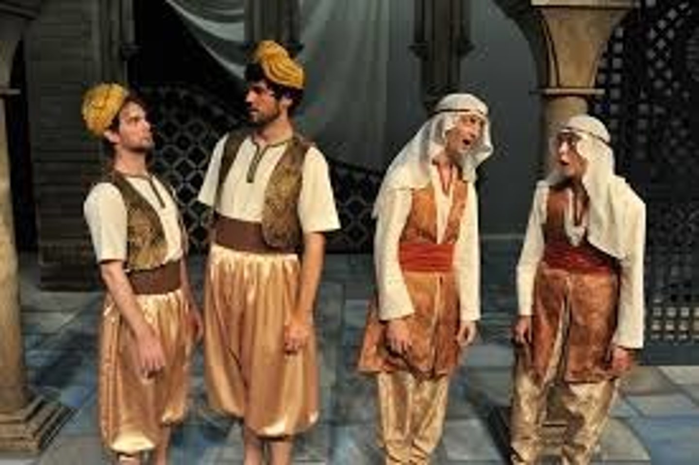 <p>Mistaken identities among the two sets of twins, as Aegeon tries to reunite his family long seperated by a storm at sea; one set of master and servant from Ephesus, the other from Syracuse. Based on the Latin comedy "The Twins," by Plautus.</p>