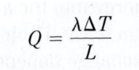 <p>c’est l’échange d’énérgie thérmique, dépend de la conductivité thérmique, différence de température et est inversemment proportionnel à la distance</p>
