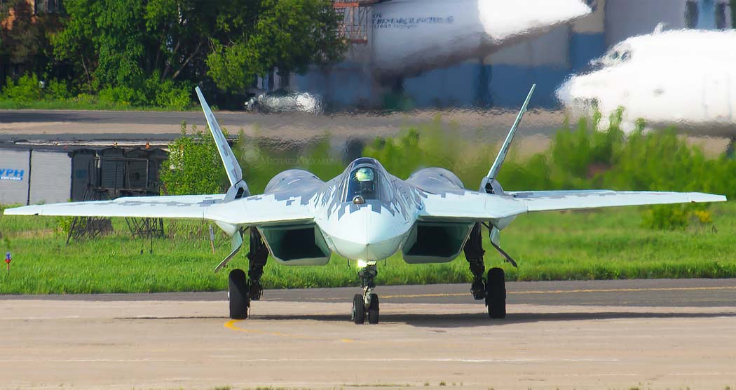 <p>FELON, Sukhoi Su-57, Су-57 (5th Gen look, Single seat, Rectangular intake, Small tail sting)</p>