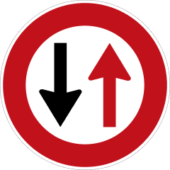 <p>Was bedeutet dieses Schild?</p>