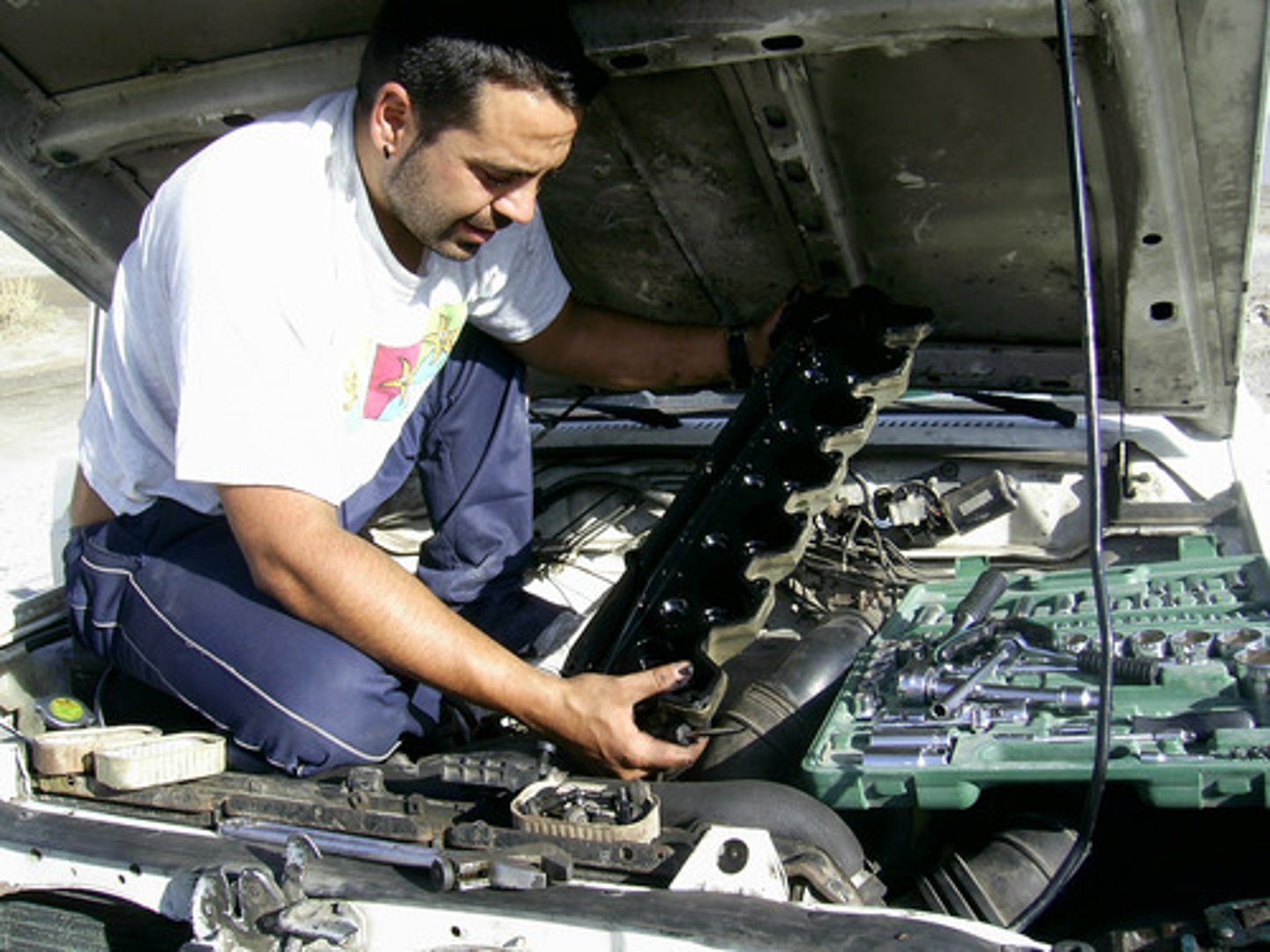<p>to be an expert in</p>