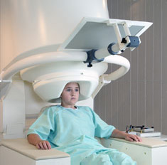 <p>Recording of magnetic fields from electrical activity from brain.</p>