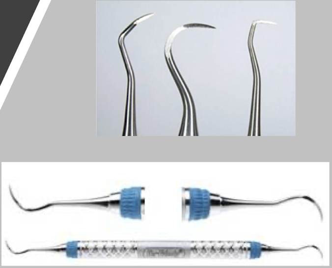 <p>designed for the removal of medium to large <strong>supragingival </strong>calculus and calculus just below the contact </p>