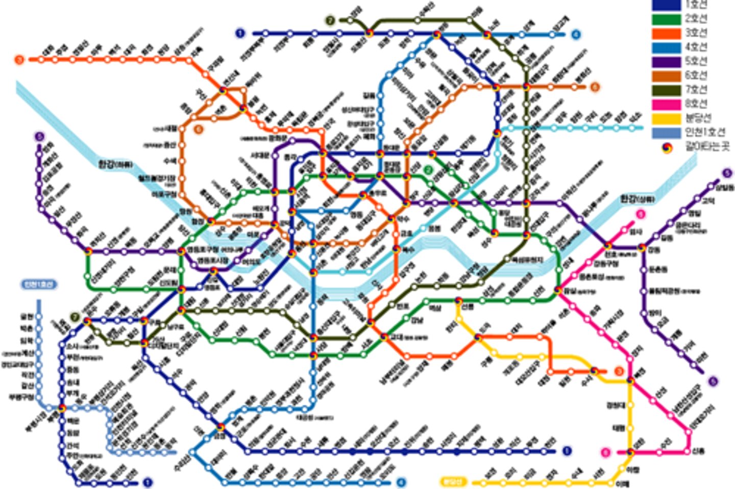 <p>subway line</p>