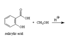 <p><span>Salicylic acid reacted with methanol under an acidic environment to form?</span></p>
