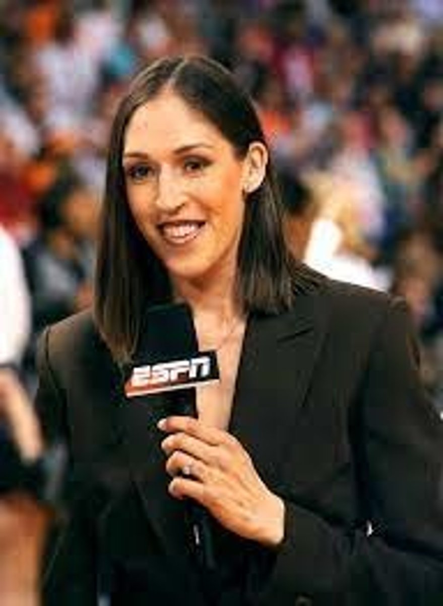 <p>women's basketball player & Hall of Famer/reporter</p>