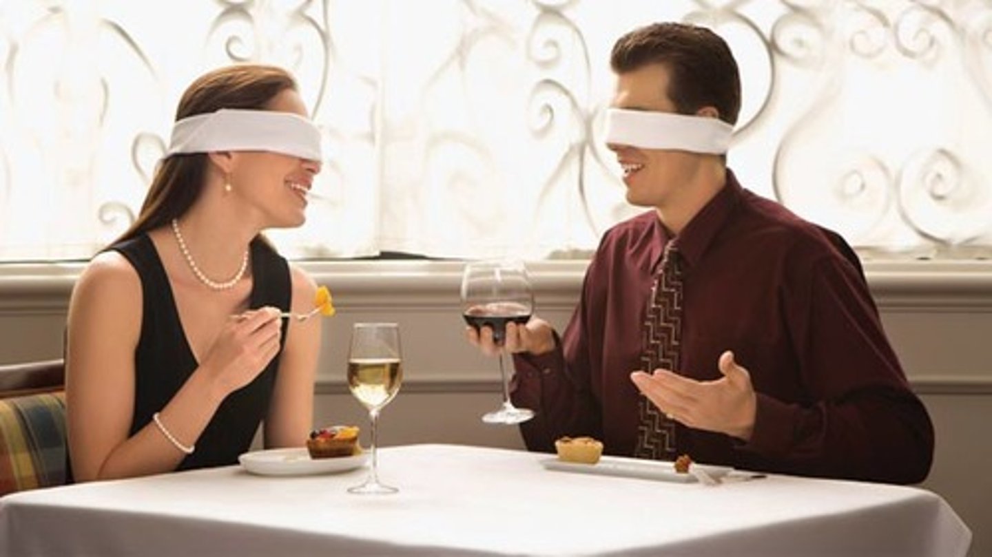 <p>(blind) date</p>