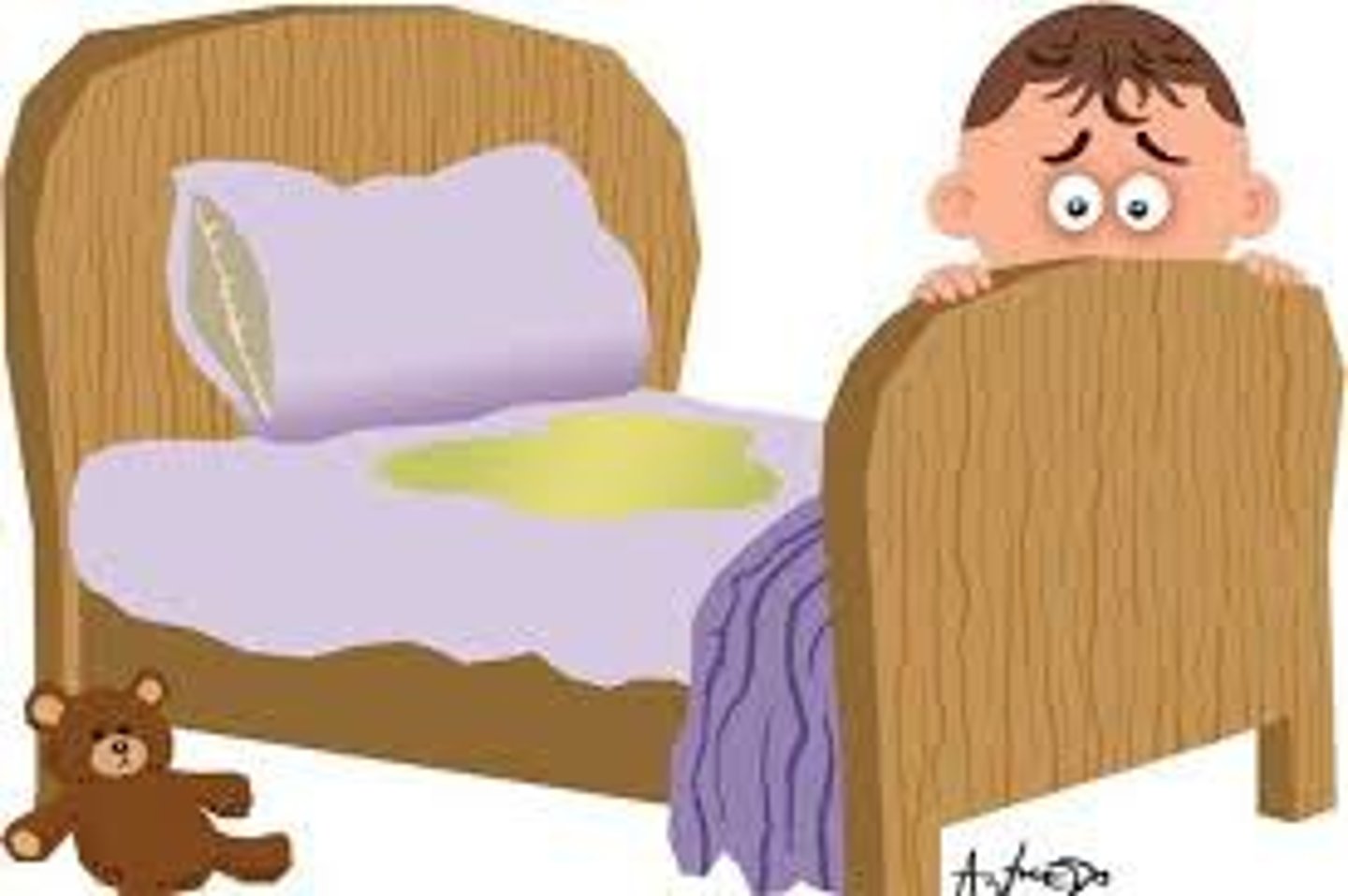 <p>the passing of urine while sleeping (bed-wetting)</p>