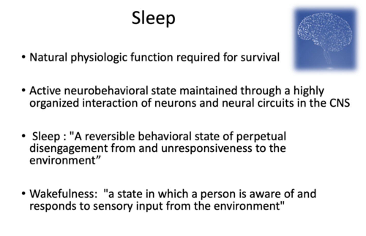 <p>Sleep</p>