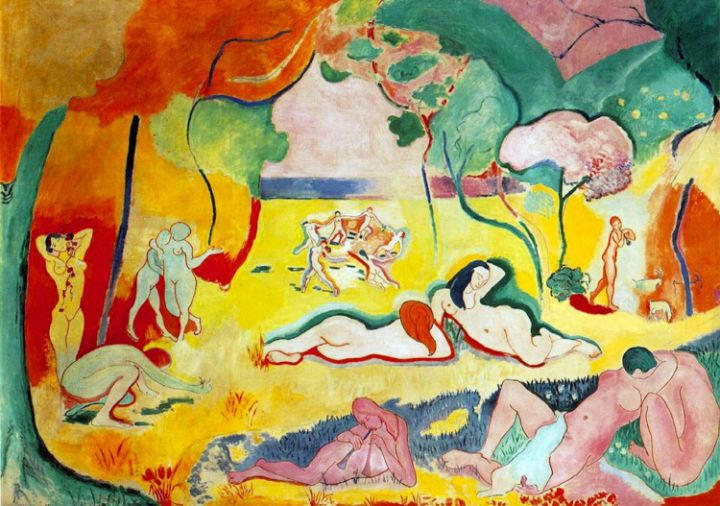 <p>☆ Matisse, <em>Bonheur de vivre</em> (<em>The Joy of Life</em>), 1905-06</p>