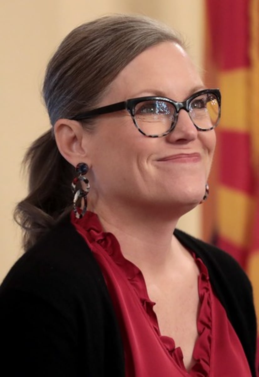 <p>Gov. Katie Hobbs (D)</p>