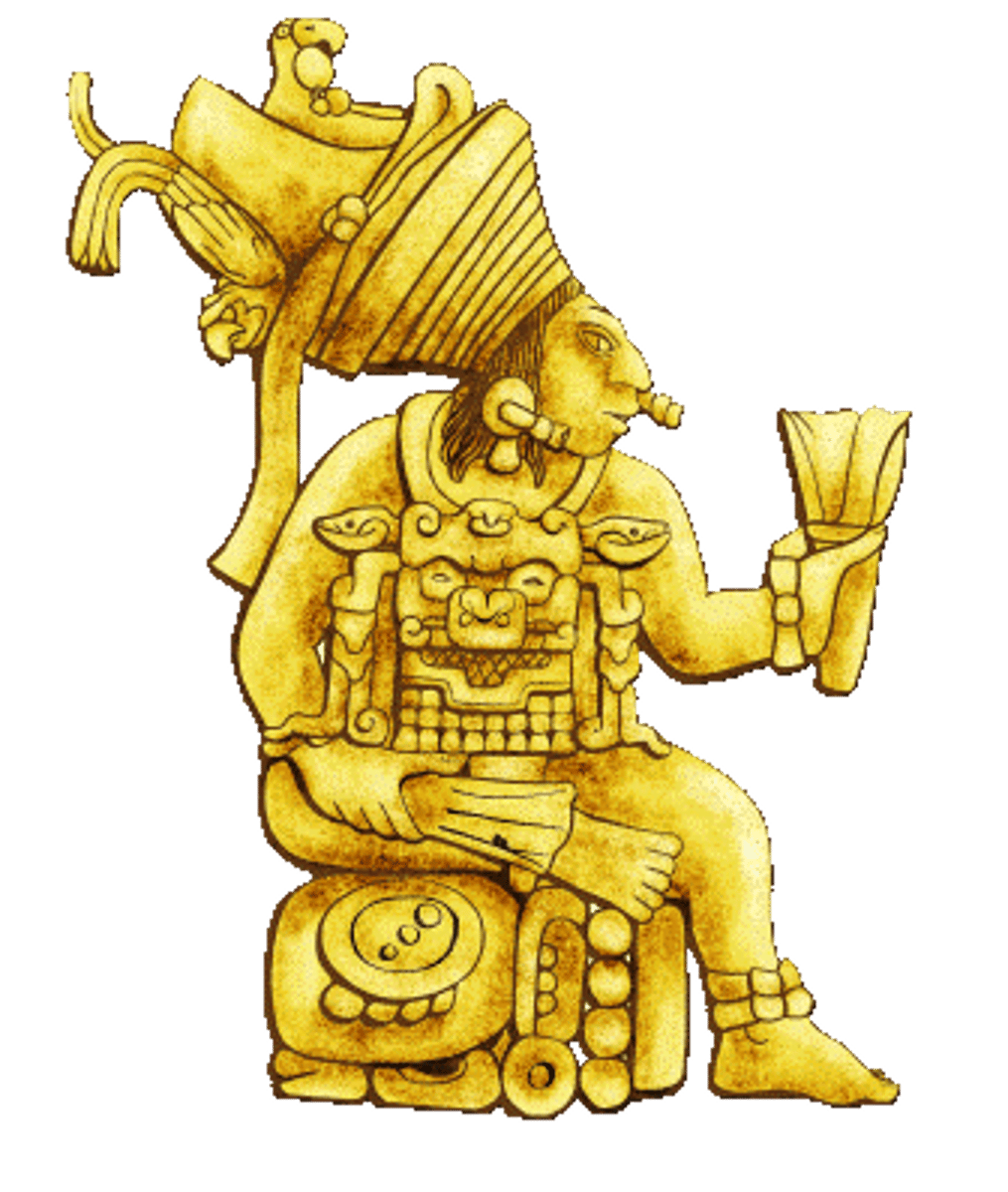 <p>believed to have god-like powers</p><p>most important religious figure</p>