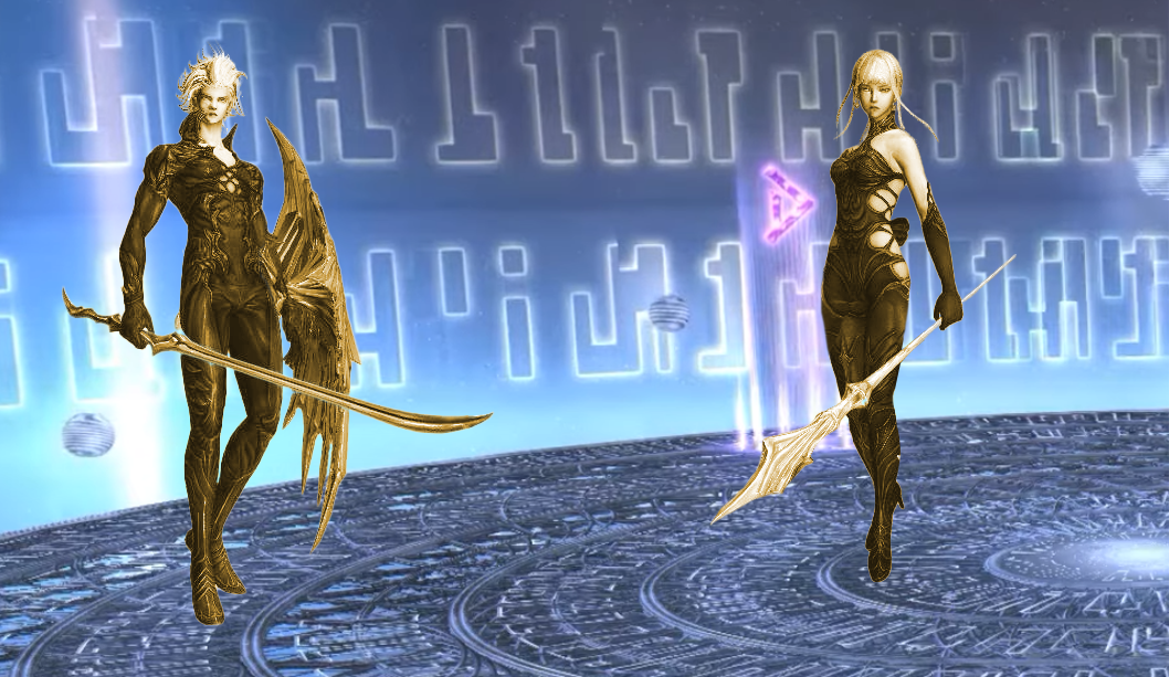 <p>Staff and Shield</p>