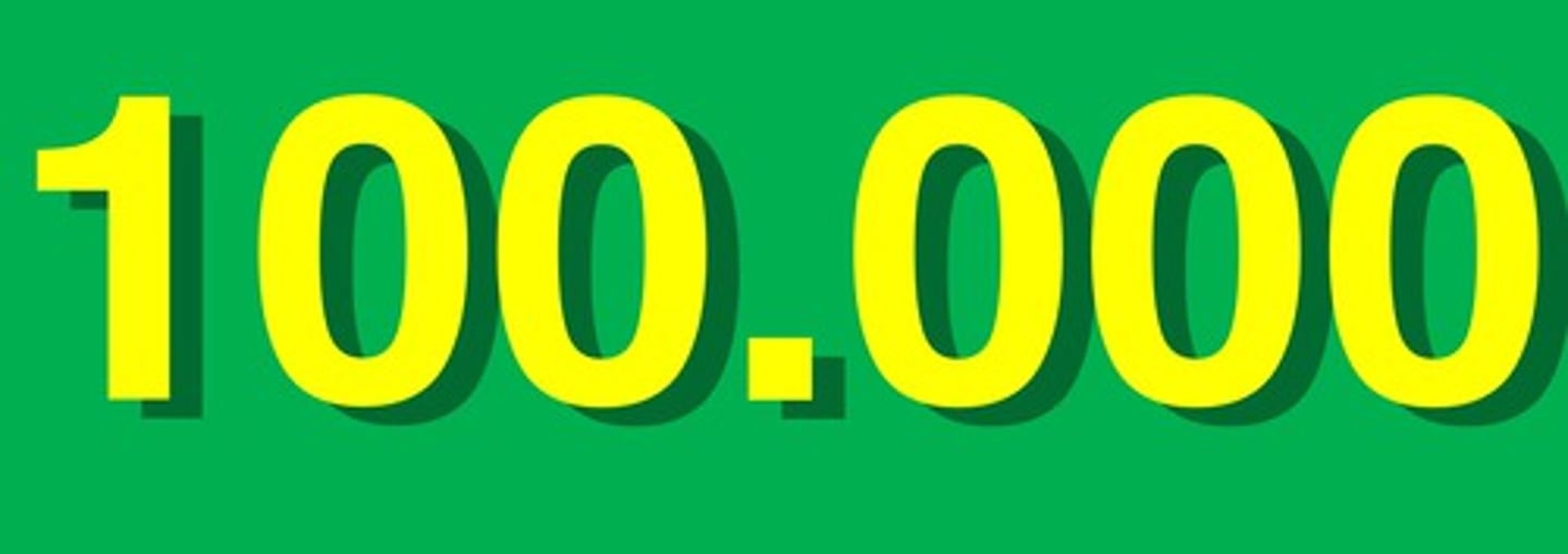 <p>十万 (じゅうまん)</p>
