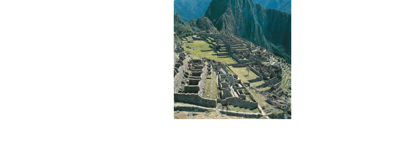 <p>Machu Picchu </p>