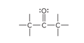 <p>Carbonyl (C=O) middle of chain</p>