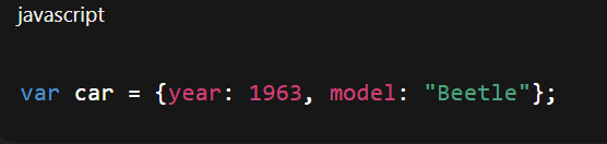 <p>A collection of key-value pairs. Similar to a struct in C or a dictionary in Python.</p>