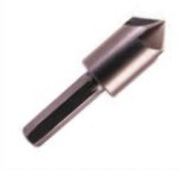 Bit for countersunk screw holes - allows screw to be flush