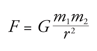 <p>m1 on ühe keha mass<br>m2 on teise keha mass<br>r on nendevaheline kaugus<br>G = 6.674 · 10−11 N·m2 kg2 on gravitatsiooni konstant</p>