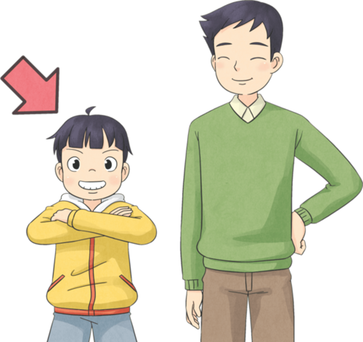 <p>younger brother</p>