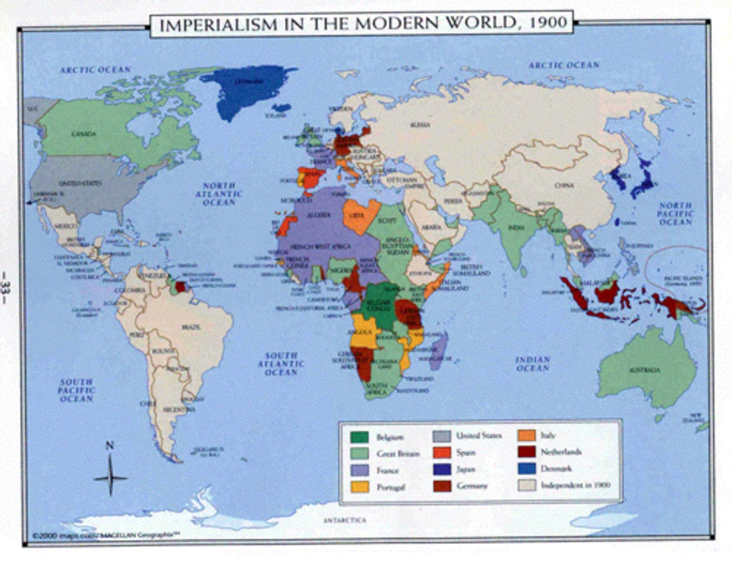 <p>India, Egypt, Sudan, South Africa, Australia, New Zealand, Canada</p>