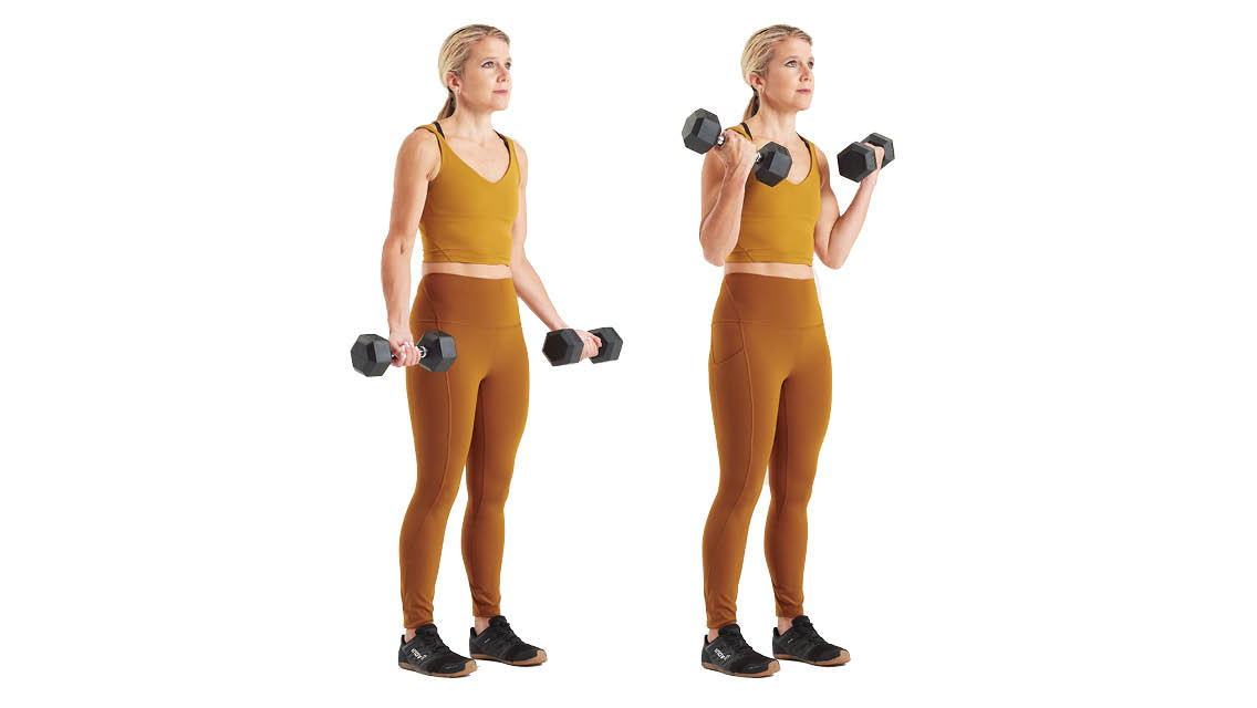 <p><span>Wat is de primaire elleboogbeweging bij een biceps curl?</span></p>